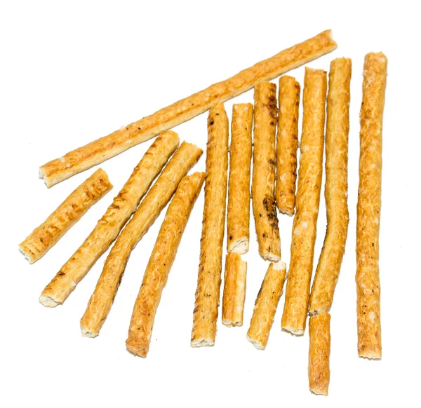 Salted bread sticks — Stock Photo, Image