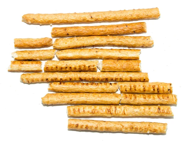 Salted bread sticks — Stock Photo, Image