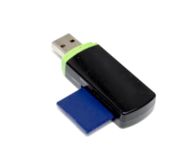 Sd card adaptor — Stock Photo, Image