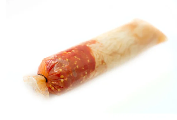 Kimchi na bílém pozadí — Stock fotografie