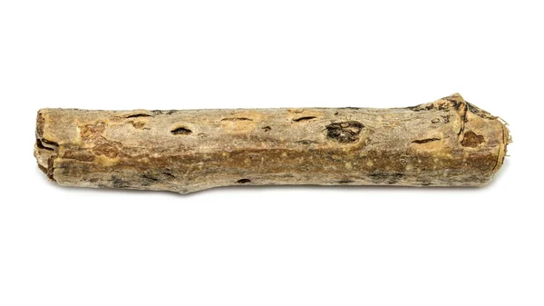 Drewniane gałązka na białym tle — Zdjęcie stockowe