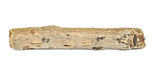 Galho de madeira isolado — Fotografia de Stock