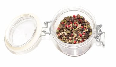 Biber depolamak için kavanoz