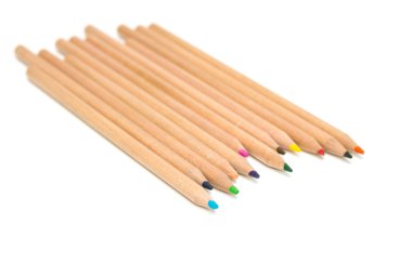 izole ahşap kalemler