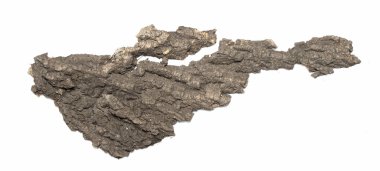 Saplama günlük kabuk ahşap doku ile