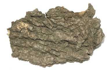 Saplama günlük kabuk ahşap doku ile