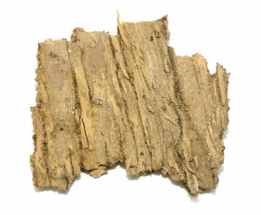 Saplama günlük kabuk ahşap doku ile