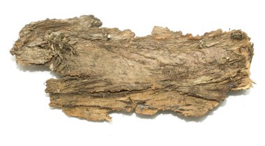 Saplama günlük kabuk ahşap doku ile