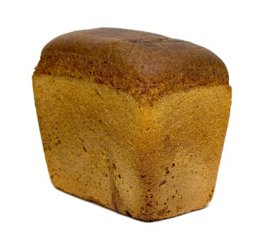 Çavdar ekmeği izole