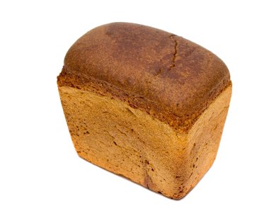 Çavdar ekmeği izole