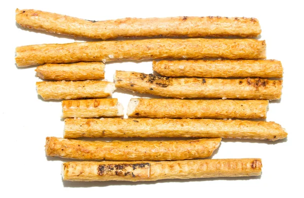 Salted bread sticks — Stock Photo, Image