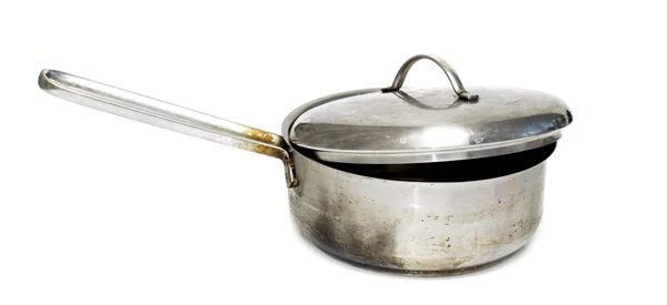 Old metal pan — Stock Photo, Image