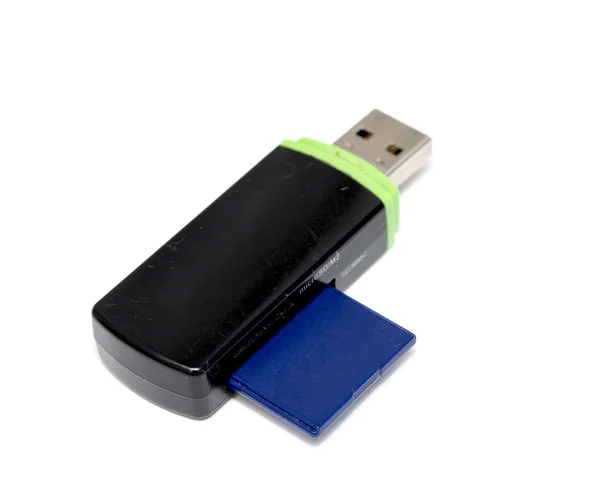 Sd card adaptor — Stock Photo, Image