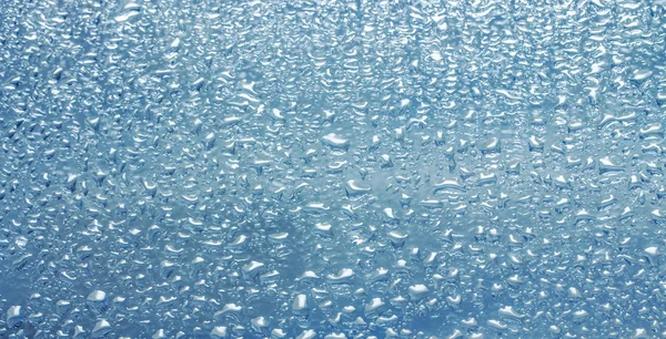 Drops of rain on the window — Stock Photo, Image