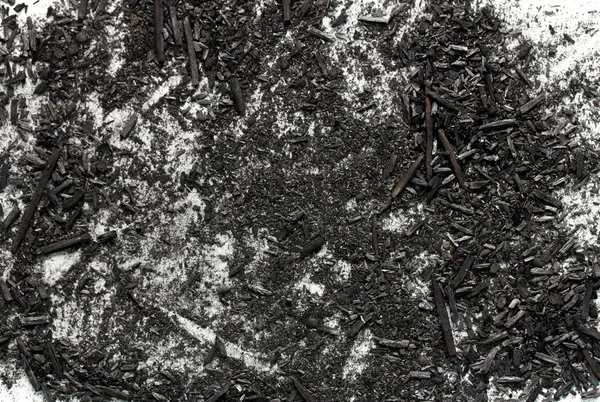 Czarny jesion biały — Zdjęcie stockowe