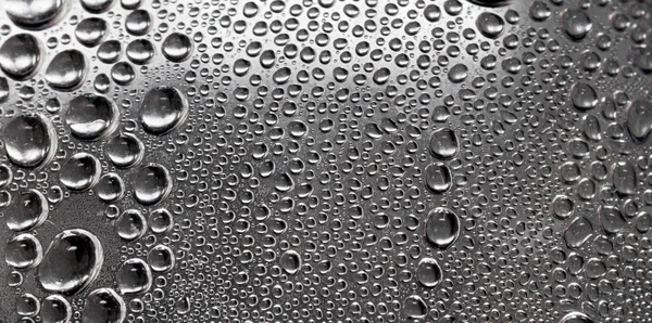 Drops on the glass background — Stock Photo, Image