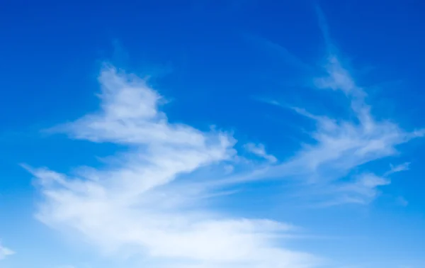Cirrus clouds in sky — Stock Photo, Image