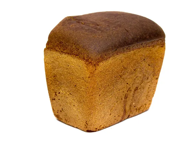 孤立的黑麦面包 — 图库照片