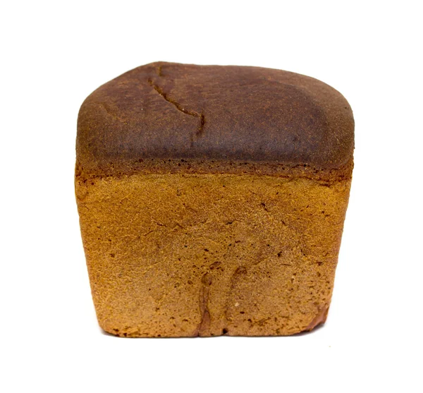 고립 된 호 밀 빵 — 스톡 사진