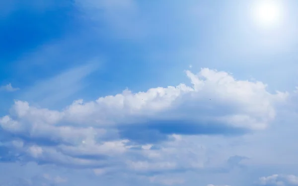 Blue sky clouds — Stock Photo, Image