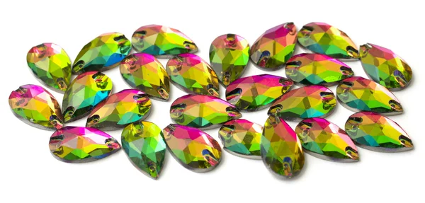Cyrkonie kryształowe kolorowy — Zdjęcie stockowe