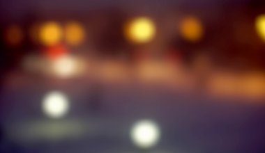 gece bokeh arka plan