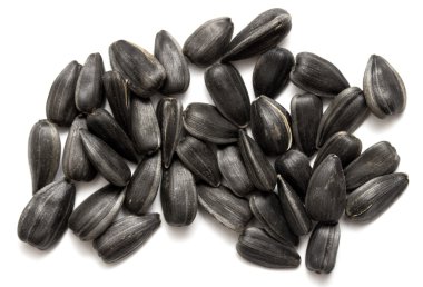 ayçiçeği tohumu yığını