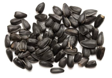 ayçiçeği tohumu yığını