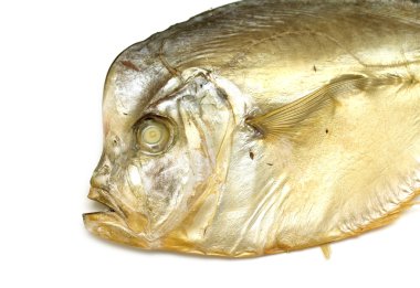 Kurutulmuş balık izole