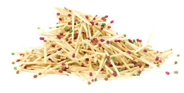 Pile of wooden matches — Stock Photo, Image