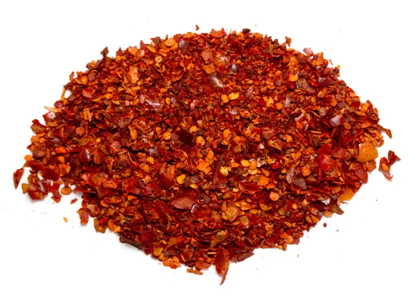 Ziemia czerwona papryka chili — Zdjęcie stockowe