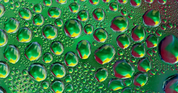 Water drops on glass — Stock Photo, Image