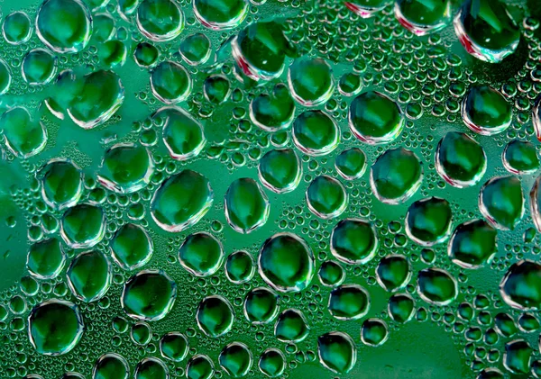 Kapky vody na sklo — Stock fotografie