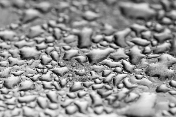 Raindrops on window glass — Stock Photo, Image