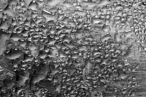 Dešťové kapky na okenní sklo — Stock fotografie