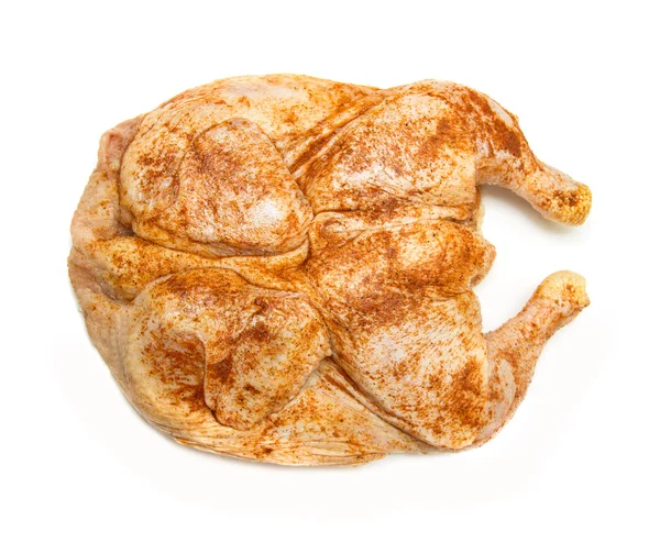 Rå kyckling isolerade — Stockfoto