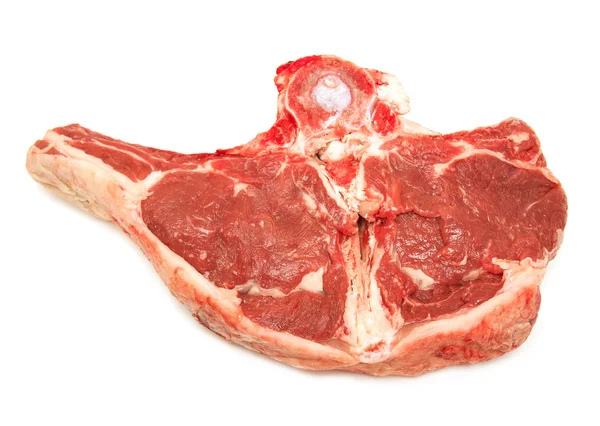 Carne crua fresca no osso — Fotografia de Stock