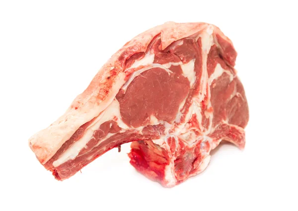 Carne crua fresca no osso — Fotografia de Stock