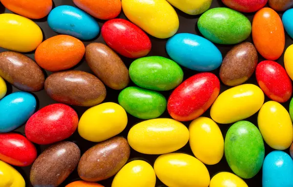 Heap of colorful candies — Stock Photo, Image