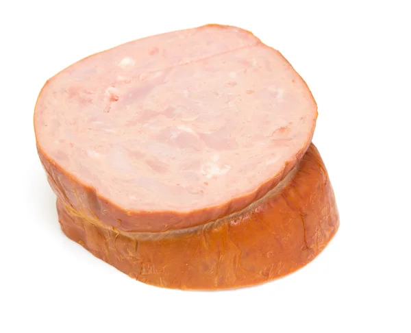 Jambon saucisse isolé — Photo