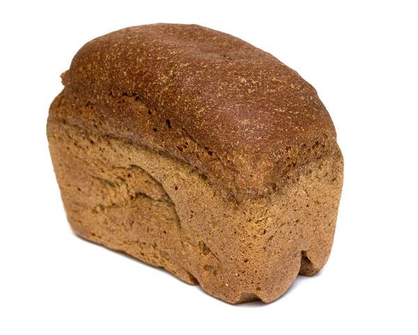 Pan de centeno sobre un blanco —  Fotos de Stock
