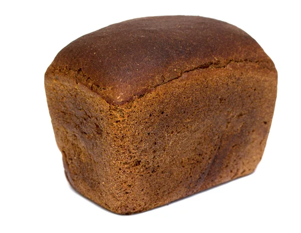 Rye bread on a white — Stock Photo, Image