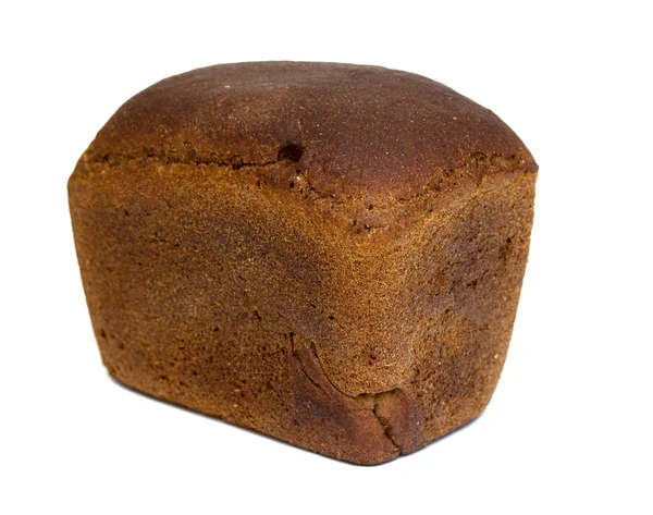 Žitný chléb na bílé — Stock fotografie