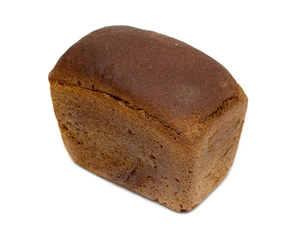 Pane di segale su un bianco — Foto Stock