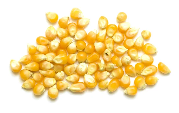 Sárga kukorica a pattogatott kukorica — Stock Fotó
