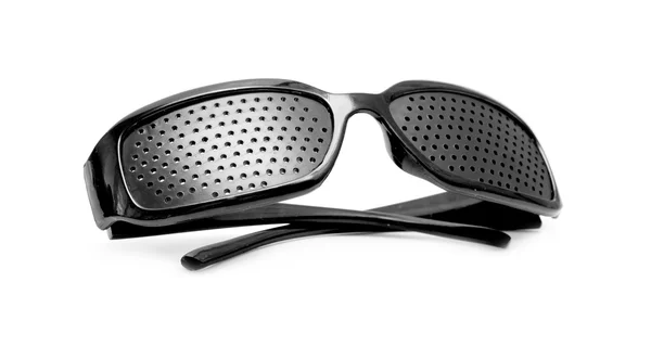 Medical spectacles with holes — Stock Photo, Image