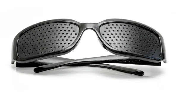 Medical spectacles with holes — Stock Photo, Image