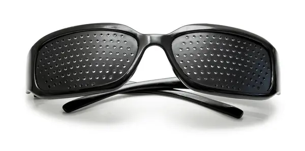 Óculos médicos com furos — Fotografia de Stock