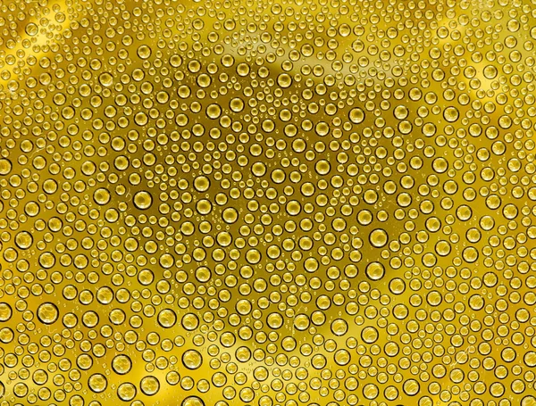 Glass with water droplets — Stock Photo, Image