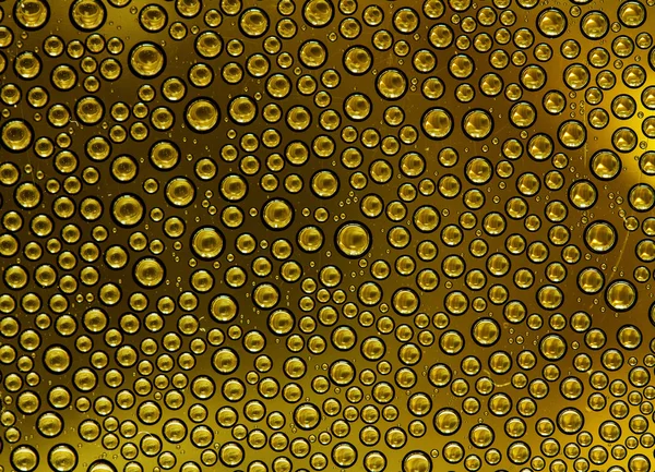 Glass with water droplets — Stock Photo, Image